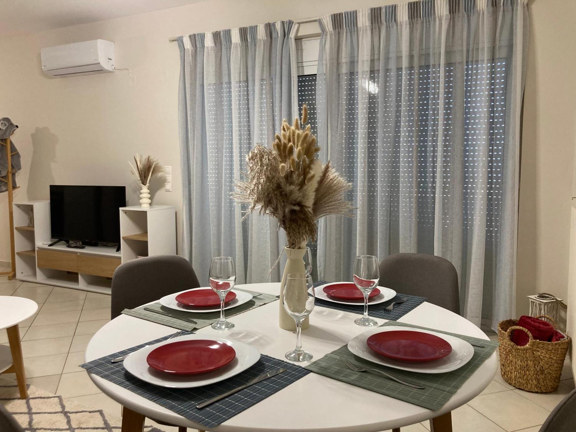 Stephanie'S Place - Charming Apartment With Sea View 干尼亞 外观 照片